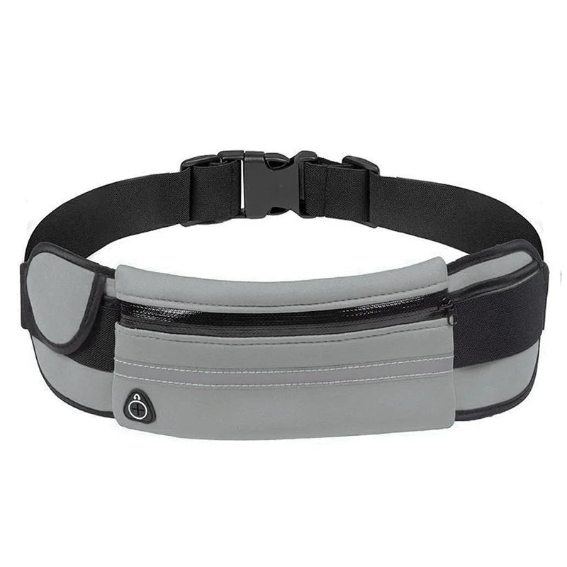 Waterproof Running Waist Bag Canvas Sports Jogging Portable Outdoor Phone Holder Belt Bag Women Men Fitness Sport Accessories