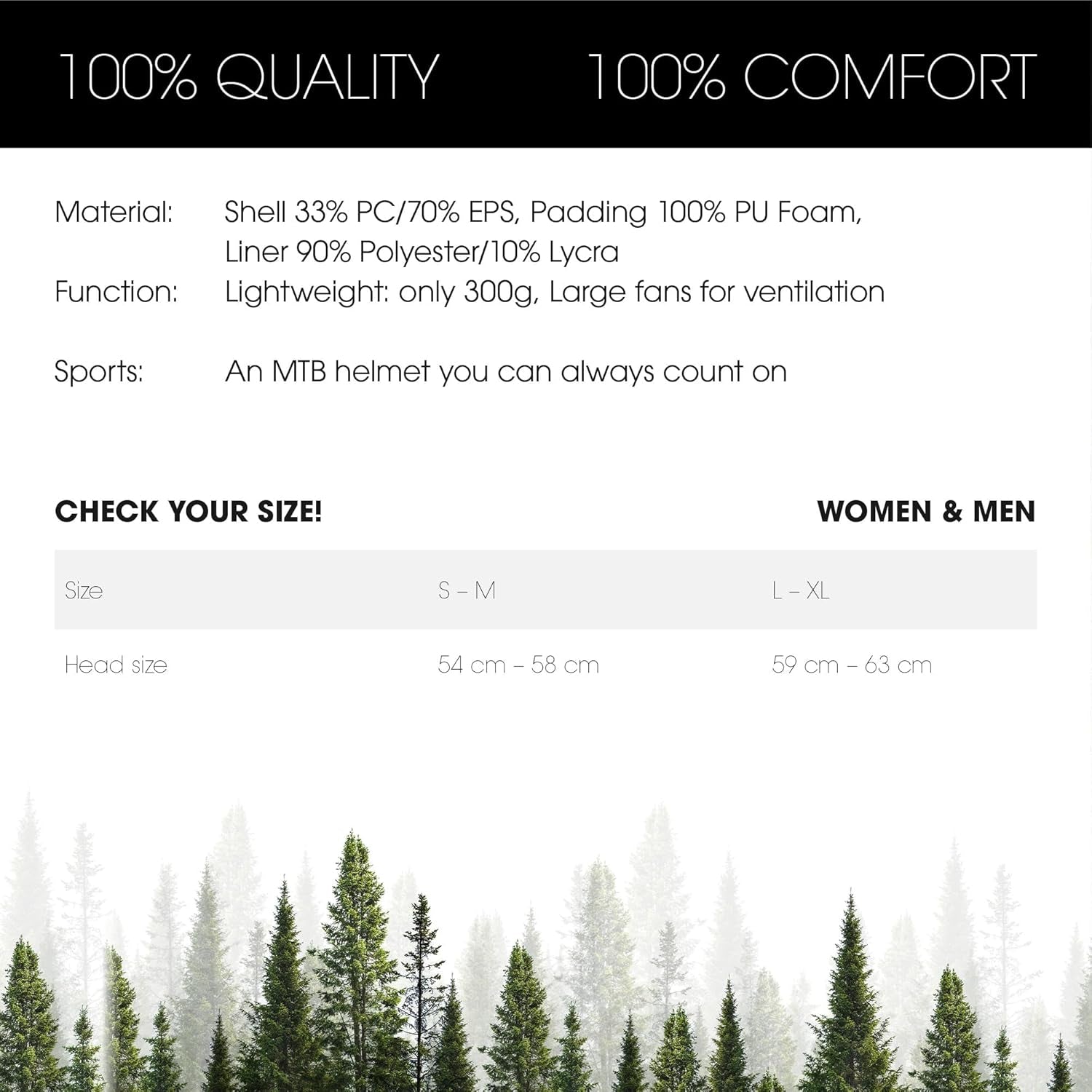 | Mountainbike-Helmet | Enduro Trail MTB All-Mountain | Vents for Ventilation & Cooling, Size Adjustment System, Safety Standard EN1078 | Trailfinder Helmet Split | Adult