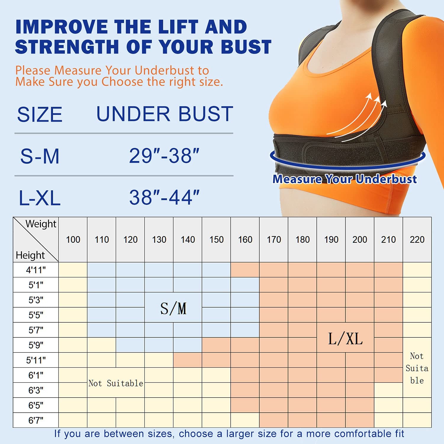 Posture Corrector for Women and Men, Adjustable Upper Back Brace, Breathable Back Support Straightener, Providing Pain Relief from Lumbar, Neck, Shoulder, and Clavicle, Back. (Large/Xl(38"-44"))