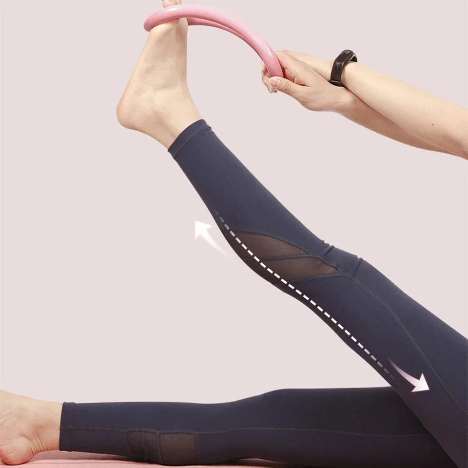 Yoga Ring Exercise Sport Accessories for Home Practice Fitness Magic Ring for Bodybuilding Yoga Circle Pilates Sport Magic Ring