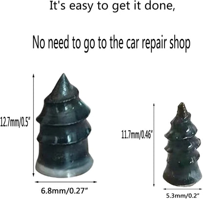 Vacuum Tyre Repair Set Nail Kit for Wheels Car Motorcycle Scooter Rubber Tubeless Tire Repair Tool A1 Glue Free Repair Tire Nail
