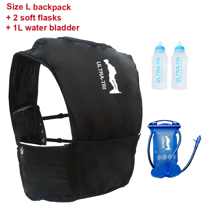 Hydration Running Backpack Vest Trail Run Pack Lightweight Marathon Race Sports Bag 8L